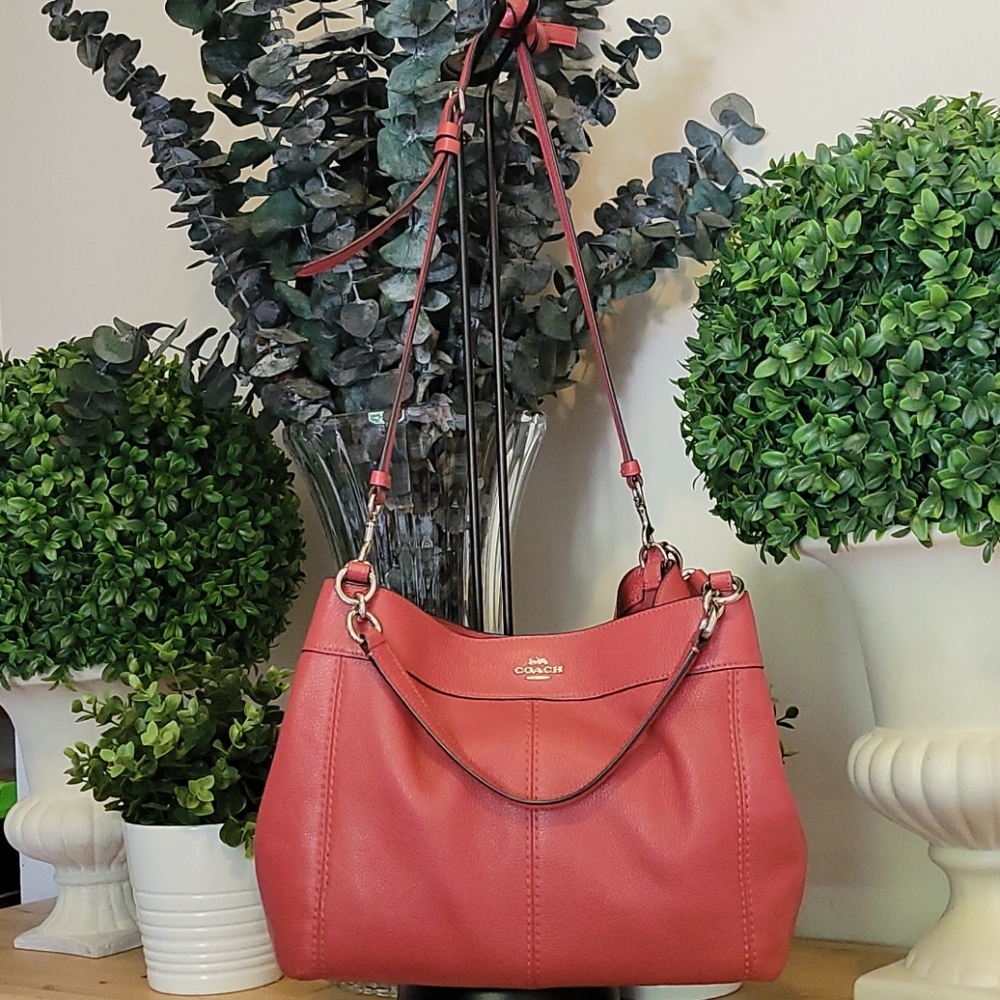 Coach cherry 🍒satchel/crossbody bag. F28992